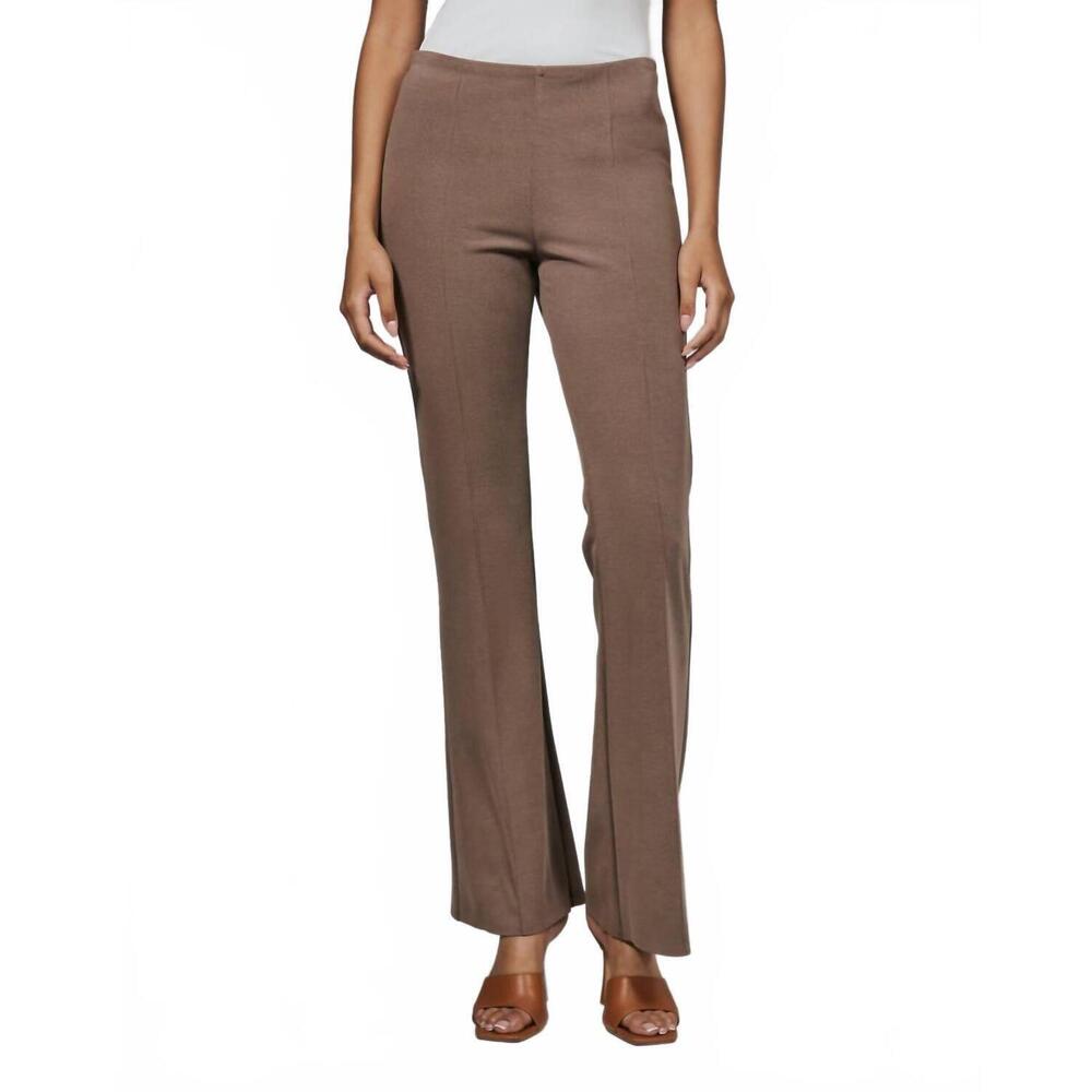 NEW 7DIAMONDS rev ribbed flare pants in caribou